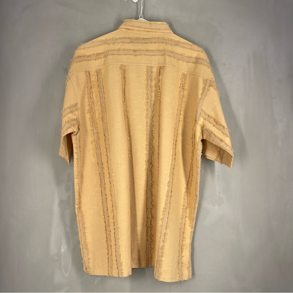 New Gen Men's Tan Short Sleeve Shirt Size XL - Picture 12 of 12